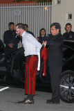 Guests arrive to celebrate the wedding of Lance Bass and Michael Turchin