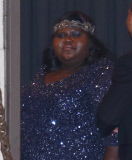 Gabourey Sidibe makes time for Lance Bass's wedding