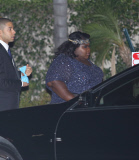 Gabourey Sidibe makes time for Lance Bass's wedding