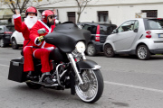 Motorcycle Santas, Rome, Italy - 20 Dec 2014