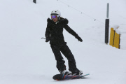*EXCLUSIVE* Snow bunny Bethenny Frankel gets ready to snowboard at Ajax