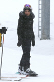 *EXCLUSIVE* Snow bunny Bethenny Frankel gets ready to snowboard at Ajax