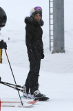 *EXCLUSIVE* Snow bunny Bethenny Frankel gets ready to snowboard at Ajax