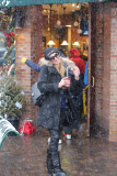 Socialite Paris Hilton is a snow bunny in Aspen