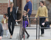 Heidi Klum & Vito Schnabel Take Her Kids To See 'The Nutcracker' 