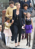 Heidi Klum & Vito Schnabel Take Her Kids To See 'The Nutcracker' 