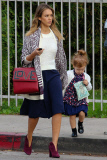 Jessica Alba out and about, Los Angeles, America - 21 Dec 2014
