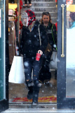 Kate Hudson and Matthew Bellamy keep it amicable for a shopping trip at Boogies