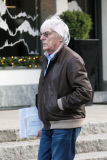 EXC - BERNIE ECCLESTONE ON XMAS DAY IN GSTAAD