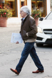 EXC - BERNIE ECCLESTONE ON XMAS DAY IN GSTAAD