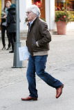 EXC - BERNIE ECCLESTONE ON XMAS DAY IN GSTAAD