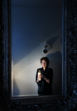 Neelie Kroes Fotoshooting in Brüssel