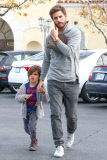 *EXCLUSIVE* Scott Disick and Mason out Christmas shopping