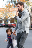 *EXCLUSIVE* Scott Disick and Mason out Christmas shopping