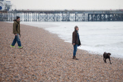 Boxing Day in Southsea, Britain - 26 Dec 2014