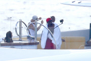 P.Diddy holidaying in st barts