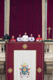 Pope Francis delivers his Urbi Et Orbi blessing