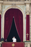 Pope Francis delivers his Urbi Et Orbi blessing