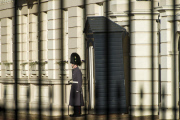 More protection for guards at royal palaces and residences, London, Britain - 28 Dec 2014