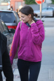 *EXCLUSIVE* Katie Holmes looks carefree as she steps out in Venice