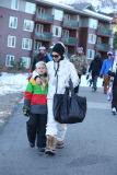Gwen Stefani and her boys hit the slopes