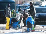 Seal Goes Snowboarding In Mammoth 