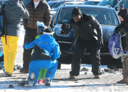 Seal Goes Snowboarding In Mammoth 