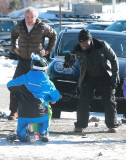 Seal Goes Snowboarding In Mammoth 