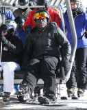 Seal Goes Snowboarding In Mammoth 