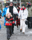 Semi-Exclusive... Gwen Stefani & Gavin Rossdale Hit The Slopes In Mammoth 