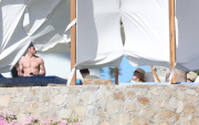 Exclusive... Jennifer Aniston & Justin Theroux Continue Their Vacation With Their Famous Friends 