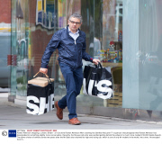 Rowan Atkinson shopping, London, Britain - 21 Oct 2013