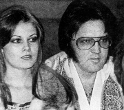 Elvis Presley and Ginger Alden, 1977