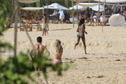 *EXCLUSIVE* An Irked Naomi Campbell chases away a photographer during her holiday