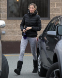 Exclusive... Gisele Bundchen Leaving A Yoga Class 