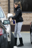 Exclusive... Gisele Bundchen Leaving A Yoga Class 