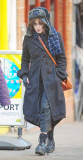 EXC - HELENA BONHAM CARTER OUT SALE SHOPPING