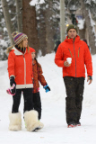 *EXCLUSIVE* It's a winter white holiday for Juan Soler and his family