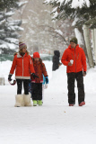 *EXCLUSIVE* It's a winter white holiday for Juan Soler and his family