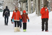 *EXCLUSIVE* It's a winter white holiday for Juan Soler and his family