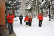 *EXCLUSIVE* It's a winter white holiday for Juan Soler and his family
