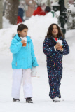 *EXCLUSIVE* It's a winter white holiday for Juan Soler and his family