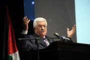 President Mahmoud Abbas attends the opening ceremony of the 'Jerusalem in Memory' exhibition, Ramallah, West Bank, Palestinian Terrirories - 04 Jan 2015