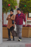 Reza Farahan and Asa Soltan Rahmati shop around in Beverly Hills