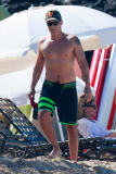*EXCLUSIVE* Rob Lowe risks his life in shark infested waters