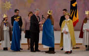 Sternsinger in Schloss Bellevue