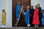 Sternsinger in Schloss Bellevue