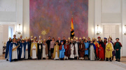 Sternsinger in Schloss Bellevue
