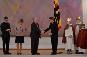 Sternsinger in Schloss Bellevue