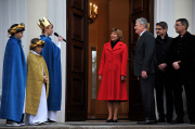 Sternsinger in Schloss Bellevue